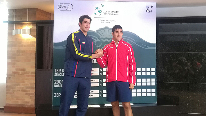 Garín adelanta su debut en la Copa Davis ante Colombia: 