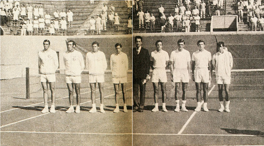 Copa Davis 1970, Argentina-Chile: CORNEJO BRILLA EN EL PRIMER TRIUNFO EN BUENOS AIRES
