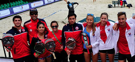 Chile pierde en su estreno en el Mundial de Tenis Playa