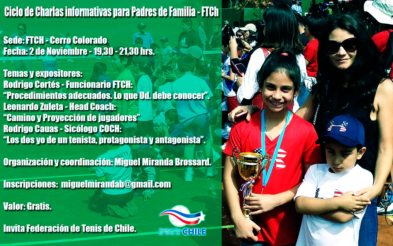 Ciclo de Charlas Informativas para Padres de Familia – FTCh