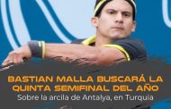 Bastian Malla buscará la quinta semifinal del año