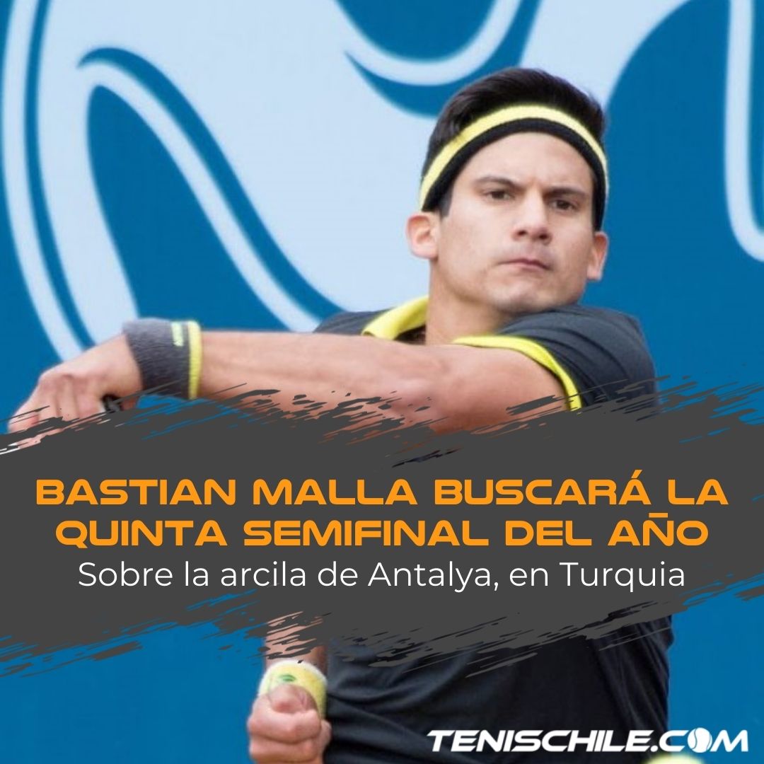 Bastian Malla buscará la quinta semifinal del año