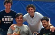 Cabrillana levanta segundo título dobles del año y compatriotas repiten corona en Brasil