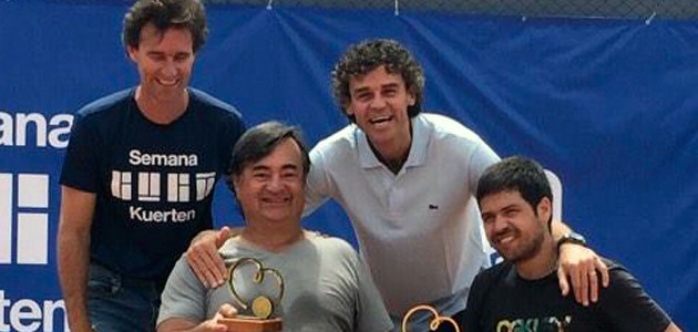 Cabrillana levanta segundo título dobles del año y compatriotas repiten corona en Brasil