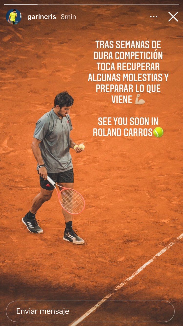 Garin se retira de Ginebra