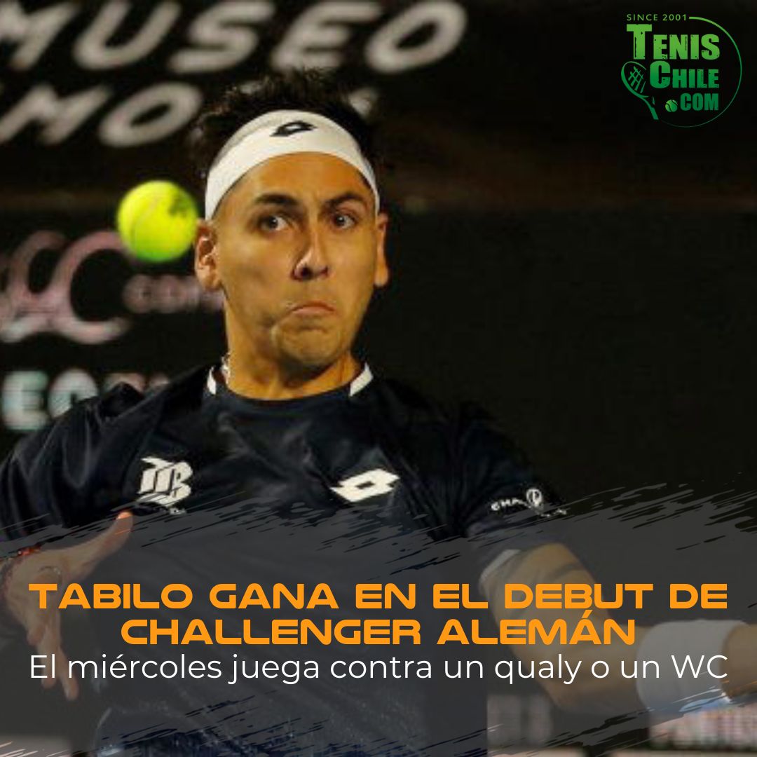 Tabilo gana en el debut de Challenger alemán