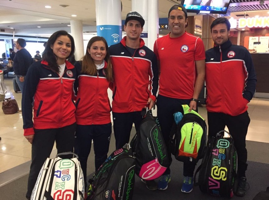 Selección chilena de Tenis Playa viajó hoy rumbo al Mundial de Rusia