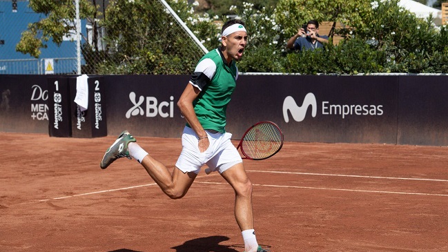 Tabilo eliminó a Velotti y accedió al cuadro principal del ATP de Santiago