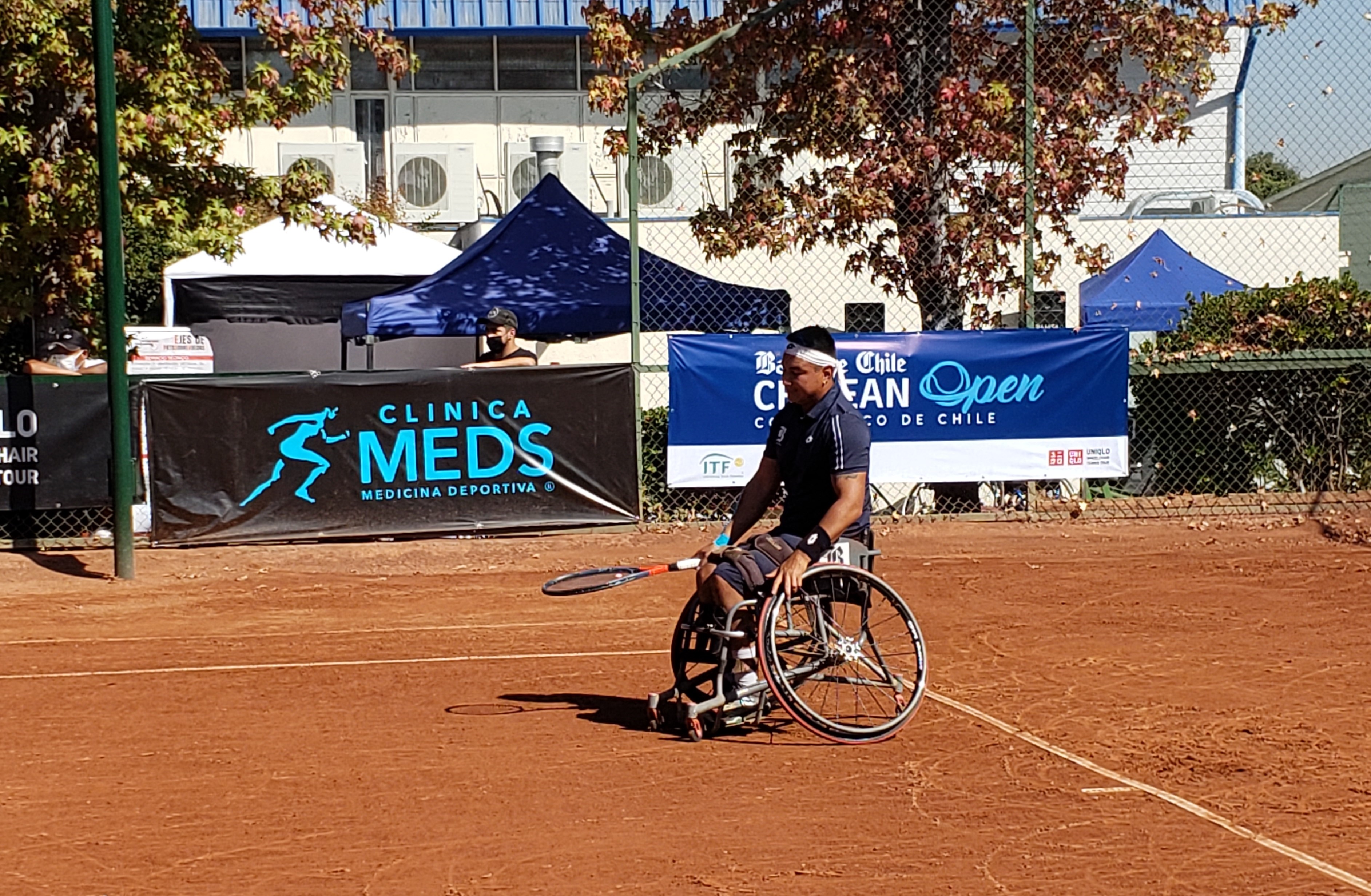 Cataldo y Cabrillana juegan las semis del Chilean Open