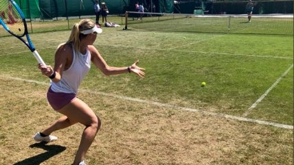 Guarachi eliminada en el debut de Wimbledon