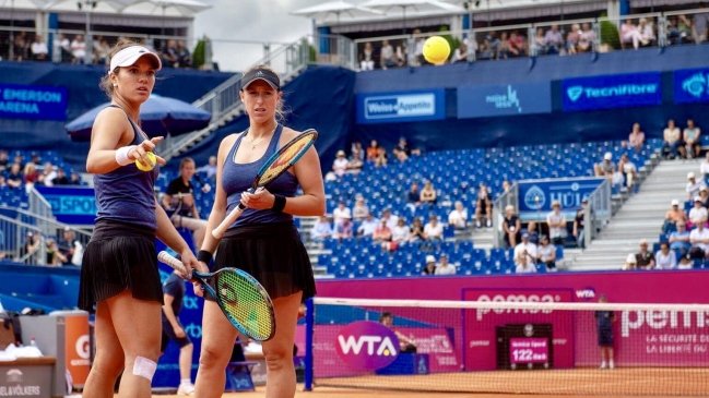 Alexa Guarachi y Giuliana Olmos consiguieron esforzado paso a semifinales en Macon