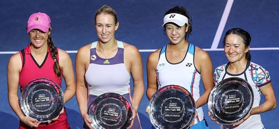 Alexa Guarachi y Kaitlyn Christian fueron vicecampeonas dobles en San Petersburgo