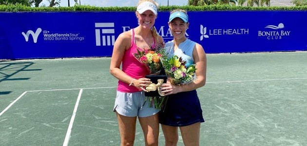 Alexa Guarachi integró la mejor dupla del FineMark Women’s Pro Tennis Championship