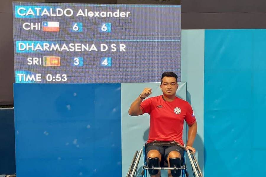 Cataldo comienza con un triunfo su participación en Tokio 2020