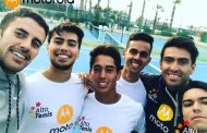 Esteban Bruna no puede en el inicio del Futuro 9 de Túnez