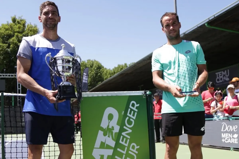 Galán, Dellien, Etcheverry, Díaz, Cerundolo y Andreozzi fueron campeones en Chile