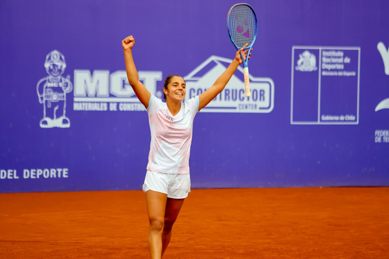 Antonia Vergara jugará la final del W15