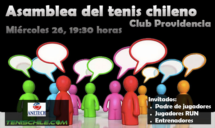 Asamblea del tenis chileno