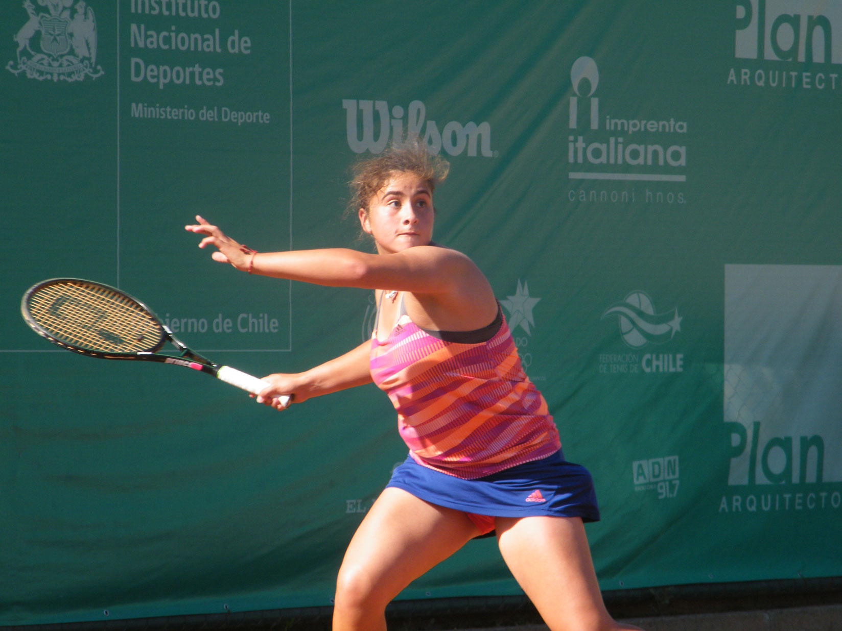 Gatica en cuartos de final de Túnez