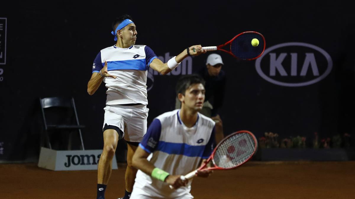 Barrios y Tabilo sorprenden y se instalan en semis del dobles
