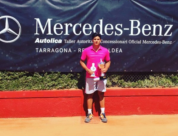 Bastián Malla se coronó campeón del Futuro 9 de España