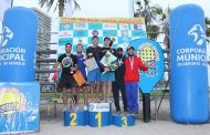 Gran torneo de tenis playa se vivió en Iquique
