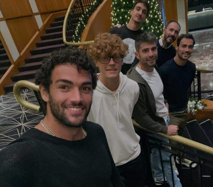 Sinner, Fognini y Berrettini se bajan de la Davis