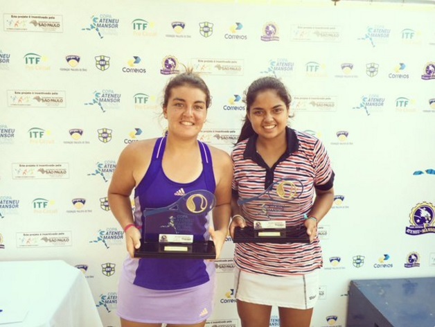 Fernanda Brito campeona de dobles en Brasil