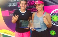 Fernanda Brito se tituló campeona de dobles en un nuevo ITF 15K de Guayaquil