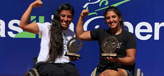 Macarena Cabrillana se consagró campeona duplas en Brasil