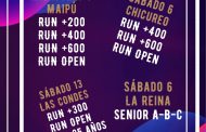 Fechas y lugares de los próximos torneos