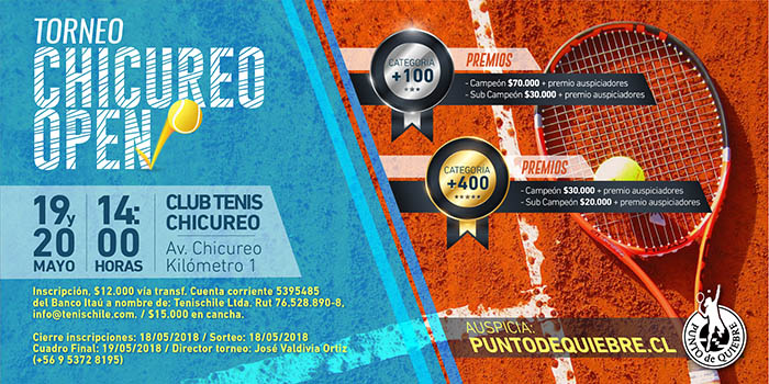 RUN en Club de Tenis Chicureo