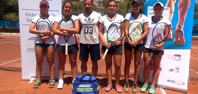 Este miércoles se llevó a cabo la última práctica del equipo chileno de Fed Cup