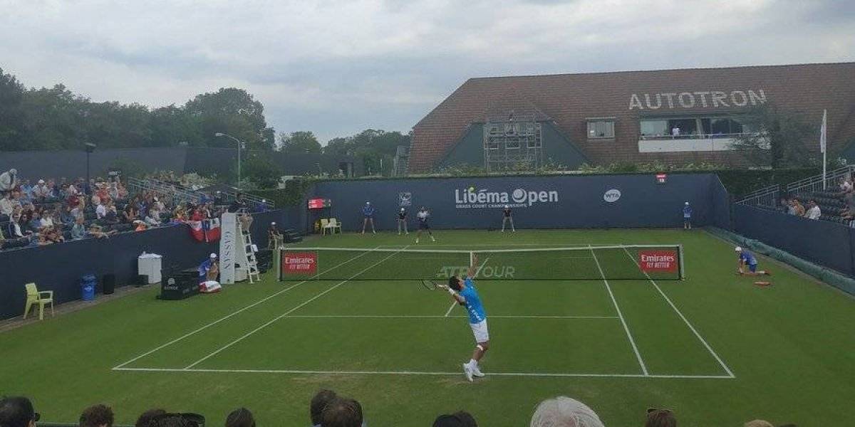 Garin se sorprende por su juego en pasto: