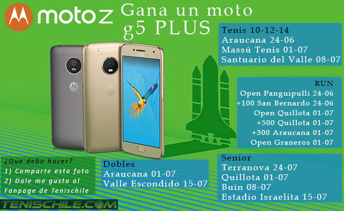 Concurso: Gana un Celular Moto G5 Plus
