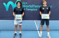 Salieron del tenis 10, los dos campeones chilenos del ITF 4 de México