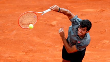 Cristian Garin pisa firme en el Master 1000 de Roma