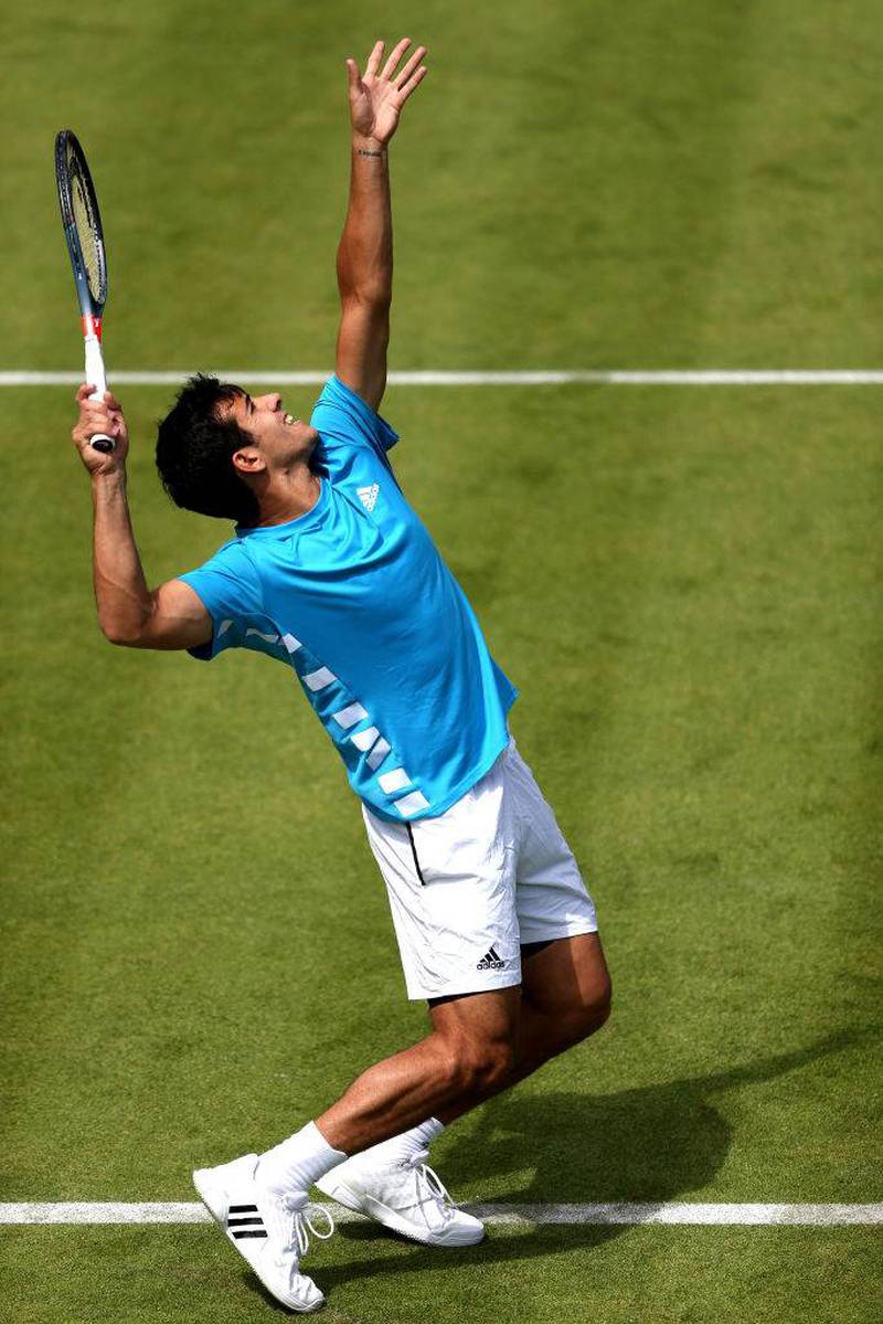 Garin eliminado en Halle