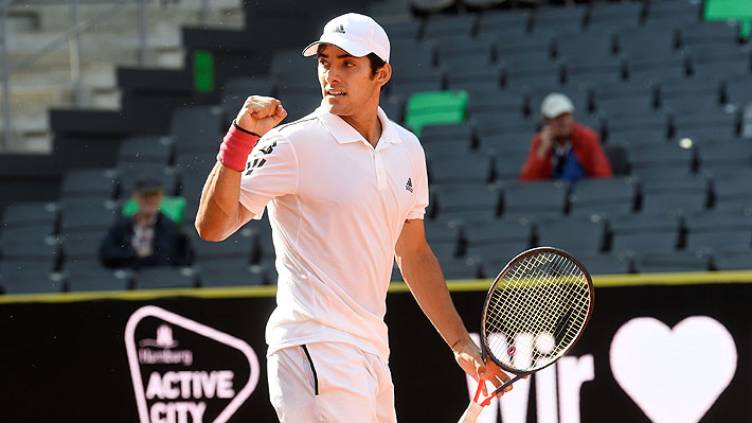 Cristian Garin se metió a semifinales en Hamburgo y va contra Tsitsipas