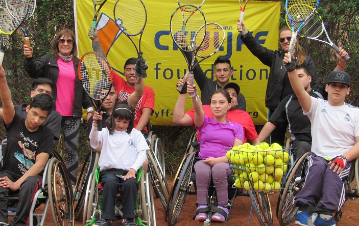 Clínica de Tenis en silla de ruedas