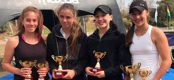 Antonia Sarria es la primera ganadora individual del Internacional Junior UC