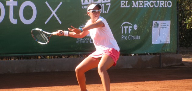 Daniela López consiguió su primer triunfo singles de la temporada
