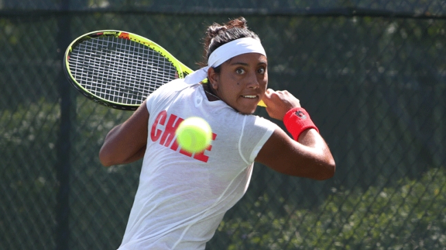 Daniela Seguel cayó en octavos de final del torneo W100 de Contrexeville