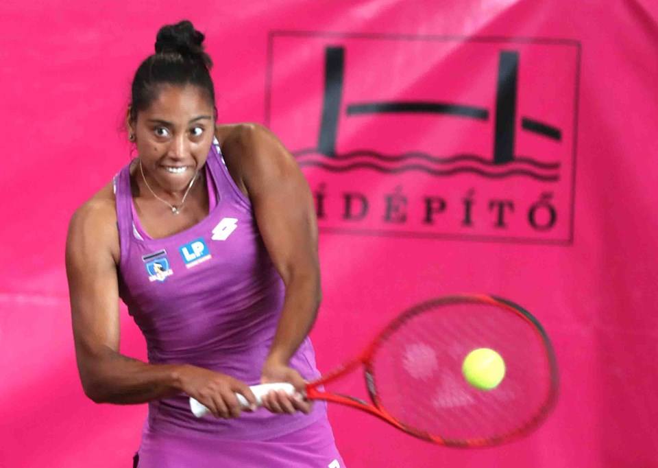 Esta vez no se pudo, 'Pantera': Daniela Seguel cayó de entrada en el W60 de Szekesfehervar