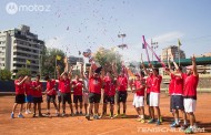 Los jugadores del Ranking Único Nacional ganaron el Desafio a los tenistas Senior