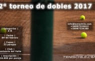 Torneo de dobles marcará la jornada este fin de semana
