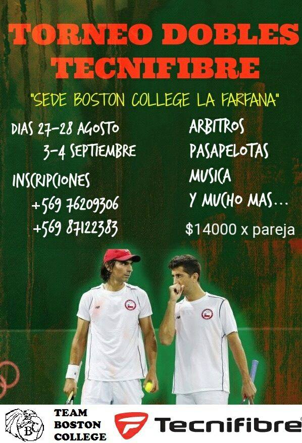 Torneo de dobles en Maipú