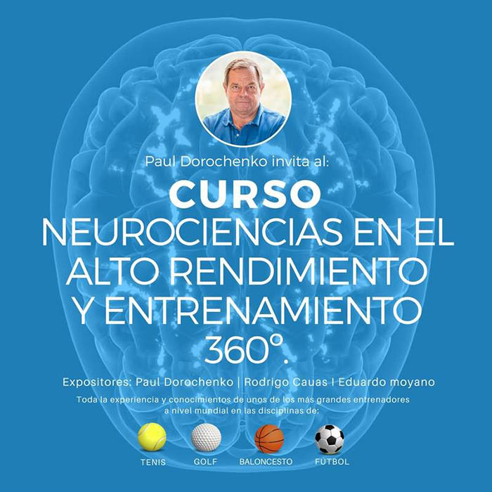 Paul Dorochenko realizará curso de alto rendimiento a entrenadores en Federación de Tenis de Chile