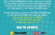 Campaña “El tenis ayuda al tenis” va en auxilio de los profesores que enseñan este deporte