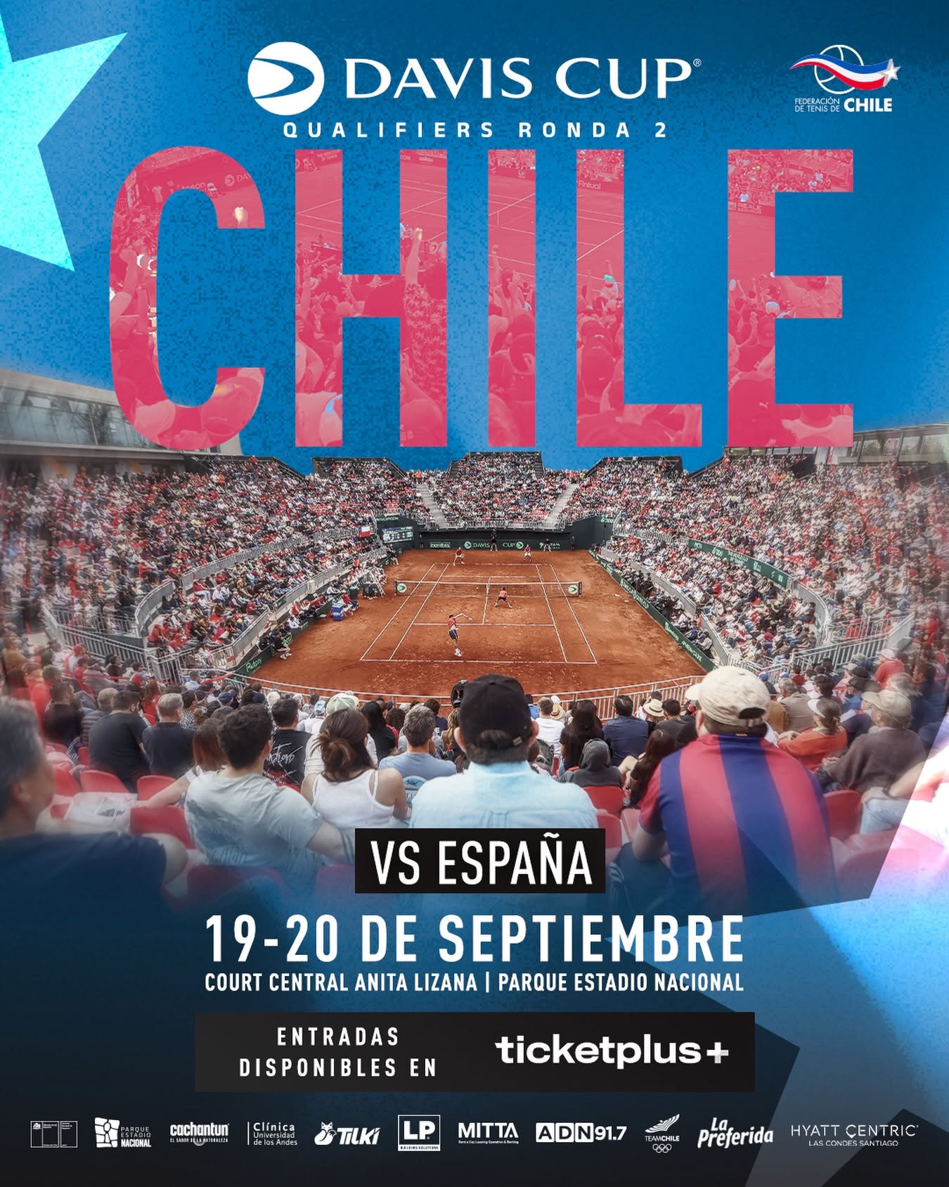 Entradas a la venta pra Chile vs España